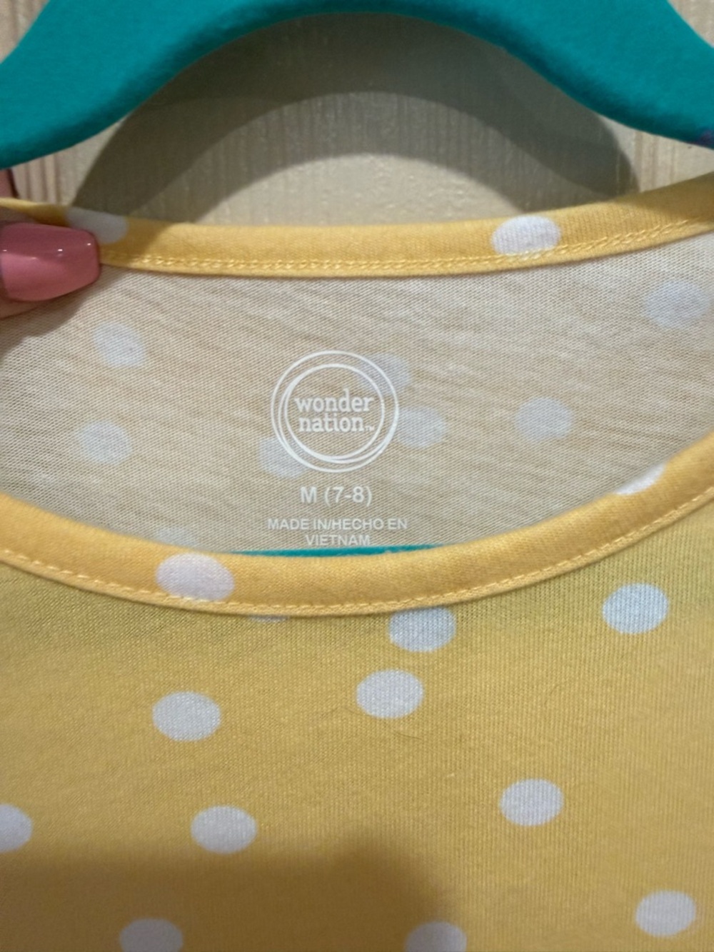 wonder nation Yellow Polka Dot Pocket Dress - Picture 2 of 2